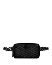 【送料無料】 レベッカミンコフ レディース ボディバッグ・ウエストポーチ バッグ Edie Leather Belt Bag Black