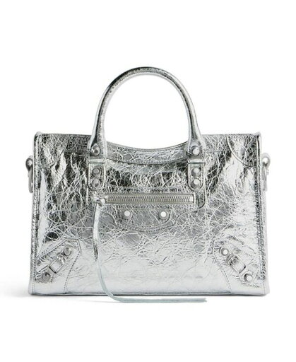 【送料無料】 バレンシアガ レディース ハンドバッグ バッグ Le City Small Bag Silver 【送料無料】 バレンシアガ レディース ハンドバッグ バッグ Le City Small Bag Silver