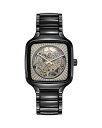 【送料無料】 ラド レディース 腕時計 アクセサリー True Square Watch 38mm x 44mm Silver/Black