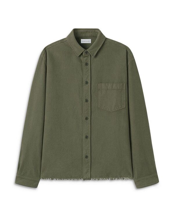 【送料無料】 ジョンエリオット メンズ シャツ トップス Hemi Oversized Shirt Olive