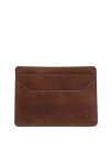 【送料無料】 フライ メンズ 財布 アクセサリー Logan Money Clip Card Case Cognac