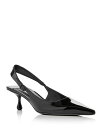 【送料無料】 ジミーチュー レディース パンプス シューズ Women's Amel 50 Slingback Kitten Heel Pump Black