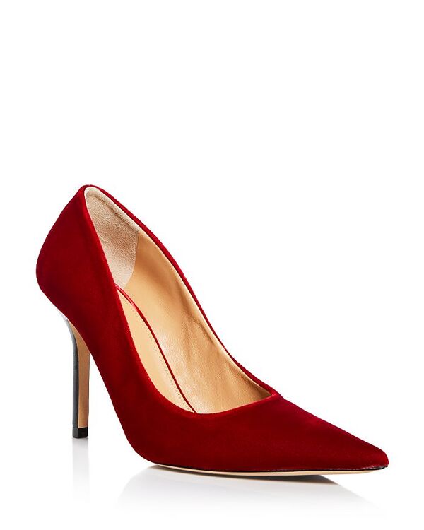 ̵ J.W. ǥ ѥץ 塼 Women's Eleanor Pointed Toe High Heel Pumps Red