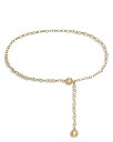 【送料無料】 ジェラルド・ダレル レディース ベルト アクセサリー Veronica Chain Belt Gold