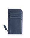 【送料無料】 ロイス レディース 財布 アクセサリー Leather Zipper Credit Card Case Blue