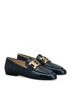 【送料無料】 トッズ レディース スリッポン・ローファー シューズ Women's Kate Croc Embossed Loafers Blue