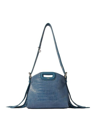 【送料無料】 マージュ レディース ショルダーバッグ バッグ Miss M Mini Leather Shoulder Bag Blue Grey 【送料無料】 マージュ レディース ショルダーバッグ バッグ Miss M Mini Leather Shoulder Bag Blue Grey