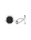 【送料無料】 モンブラン メンズ カフスボタン アクセサリー Extreme 3.0 Engraved Octagonal Cufflinks Black