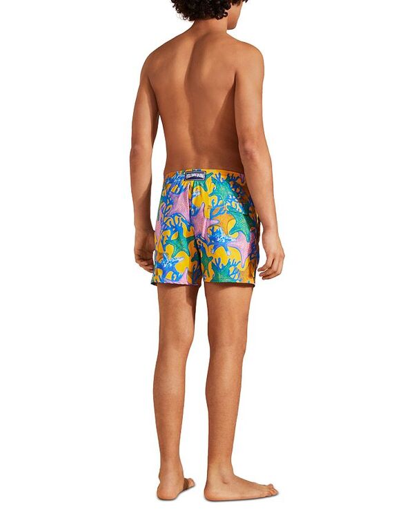 ヴィルブレクイン メンズ 水着 ハーフパンツ・ショーツ スイム/サーフ Vilebrequin Moorise Glowed Stars Print 6" Swim Trunks Maize