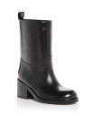 【送料無料】 バリー レディース ブーツ・レインブーツ シューズ Women's Pongo Block Heel Boots Black