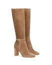 【送料無料】 ジャンヴィト ロッシ レディース ブーツ・レインブーツ シューズ Women's Ribbon 85 Block Heel Boots Brown