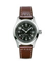 【送料無料】 ハミルトン レディース 腕時計 アクセサリー Khaki Field Watch 38mm Black/Brown