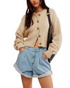 【送料無料】 フリーピープル レディース ニット・セーター カーディガン アウター Lila Cotton-Blend Cardigan Birch