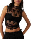 【送料無料】 フリーピープル レディース タンクトップ トップス Nice Try Solid Muscle Tank Black