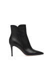 【送料無料】 ジャンヴィト ロッシ レディース ブーツ・レインブーツ シューズ Women's Levy 85 Pointed Toe High Heel Booties Black(4)