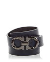 【送料無料】 フェラガモ メンズ ベルト アクセサリー Men's Gancini Reversible Leather Belt Nero