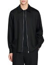 【送料無料】 サンドロ メンズ シャツ トップス Zippered Shirt Black(4)