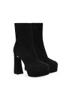 【送料無料】 ジャンヴィト ロッシ レディース ブーツ・レインブーツ シューズ Women's Holly Block Heel Booties Black