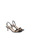 【送料無料】 ジャンヴィト ロッシ メンズ サンダル シューズ Women's Ribbon Kitten Heel Sandals Black