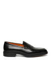 【送料無料】 サントーニ メンズ スリッポン・ローファー シューズ Men's Easy Penny Loafers Black