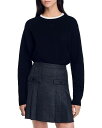 【送料無料】 サンドロ レディース ニット・セーター アウター Nimbus Sweater Black(4)