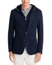 【送料無料】 イレブンティ メンズ ジャケット・ブルゾン アウター Removable Hooded Layer Blazer Navy