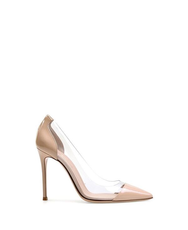 【送料無料】 ジャンヴィト ロッシ レディース パンプス シューズ Women's Plexi Pumps Neutralsのサムネイル