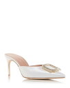 【送料無料】 マローンスリアーズ レディース パンプス シューズ Women's Mona Embellished Pointed Toe Pumps Sati...