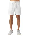 【送料無料】 ソルエンジェルス メンズ ハーフパンツ・ショーツ ボトムス Riviera Cotton Blend Terry Regular Fit Drawstring Shorts White