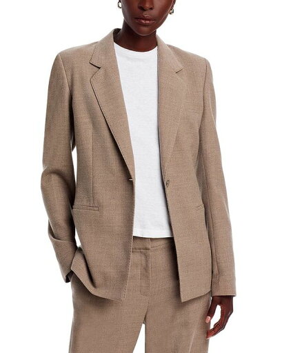 【送料無料】 ラファイエットワンフォーエイト レディース ジャケット・ブルゾン アウター One Button Notch Collar Blazer Concrete Melange 【送料無料】 ラファイエットワンフォーエイト レディース ジャケット・ブルゾン アウター One Button Notch Collar Blazer Concrete Melange