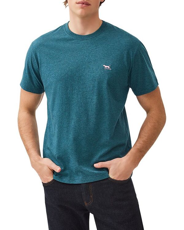 【送料無料】 ロッドアンドグン メンズ Tシャツ トップス The Gunn Tee Dark Cyan