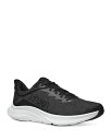 【送料無料】 ホカオネオネ メンズ スニーカー ランニングシューズ シューズ Men's Solimar Low Top Running Sneakers Black/White(4)