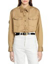 【送料無料】 サンドロ レディース シャツ トップス Martin Blouse Camel(4)