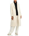 【送料無料】 ヘルノ レディース コート アウター Single Breasted Wool Coat White