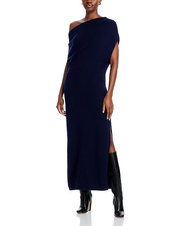 【送料無料】 レイミー ブルック レディース ワンピース トップス Chet Wool Asymmetric Dress Navy
