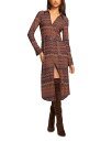 【送料無料】 レイミー ブルック レディース シャツ トップス Lydia Saddle Chevron Shirt Dress Saddle Chevron(4)
