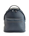 【送料無料】 ロイス レディース バックパック・リュックサック バッグ Compact Leather Travel Backpack Navy Blue(4)