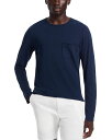 【送料無料】 ヴェルヴェットバイグラハムスペンサー メンズ シャツ トップス Simon Long Sleeve Pocket Tee Midnight Blu...