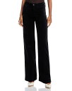 【送料無料】 ラジャンス レディース デニムパンツ ボトムス Clayton High Rise Velvet Jeans in Noir Noir