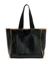 【送料無料】 オールセインツ レディース トートバッグ バッグ Izzy Shearling Leather Tote Teddy Brown