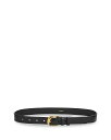 【送料無料】 フレーム レディース ベルト アクセサリー Twist Buckle Leather Belt Noir
