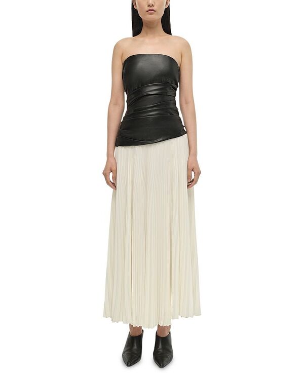 【送料無料】 シムカイ レディース ワンピース トップス Arie Mixed Media Dress Black Multi