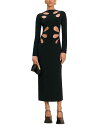 【送料無料】 カルト ガイア レディース ワンピース トップス Anaria Bodice Cutout Dress Black