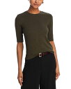 【送料無料】 フレーム レディース Tシャツ トップス Ribbed Tee Rich Military