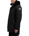 【送料無料】 ムースナックル メンズ ジャケット・ブルゾン アウター Original Stirling Down Parka Black with Black...