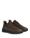 【送料無料】 ゼニア メンズ スニーカー シューズ Men's Suede Triple Stitch Monte Sneakers Brown