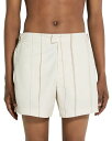 【送料無料】 ゼニア メンズ ハーフパンツ・ショーツ 水着 Stripe Regular Fit Swim Trunks Light Beige