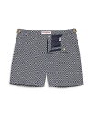 【送料無料】 オールバー ブラウン メンズ ハーフパンツ・ショーツ 水着 Bulldog Geo Jacquard Tailored Fit 6