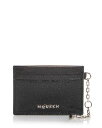 【送料無料】 アレキサンダー・マックイーン メンズ 財布 アクセサリー Sling Leather Card Case Black