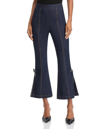 【送料無料】 サンク ア セプト レディース デニムパンツ ボトムス Ayleen High Rise Cropped Flared Jeans in Indigo Indigo 【送料無料】 サンク ア セプト レディース デニムパンツ ボトムス Ayleen High Rise Cropped Flared Jeans in Indigo Indigo